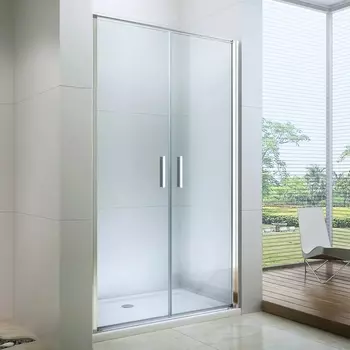 Душевая дверь в нишу Berges Wasserhaus Legos LS-3 100 см, профиль хром, стекло прозрачное /062026