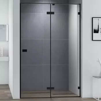 Душевая дверь в нишу Cezares Bellagio BELLAGIO-B-12-120-C-NERO 120 см, черная