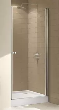 Душевая дверь в нишу Cezares Eco B-1-75-C-Cr стекло прозрачное ECO-O-B-1-75-C-Cr