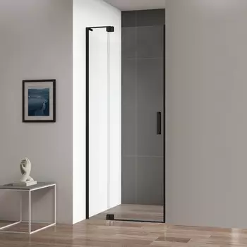 Душевая дверь в нишу Cezares Slider B 1 80/90 C NERO SLIDER-B-1-80/90-C-NERO