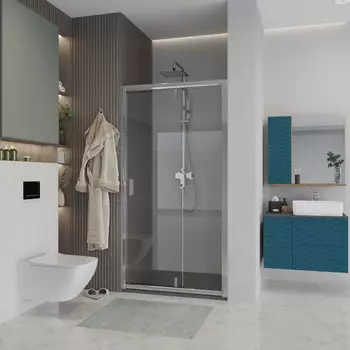 Душевая дверь в нишу Niagara Nova NG-63-8A 80 см, хром