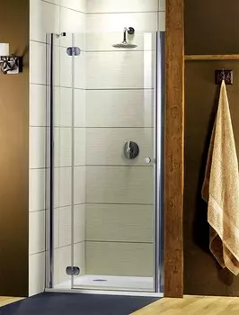 Душевая дверь в нишу Radaway Torrenta DWJ 80 прозрачное стекло L 31910-01-01N