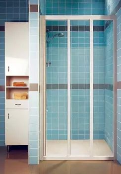 Душевая дверь в нишу Ravak ASDP3-100 Grape профиль белый 00VA0102ZG