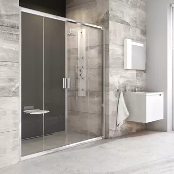 Душевая дверь в нишу Ravak BLDP4-150 Transparent, профиль хром 0YVP0C00Z1