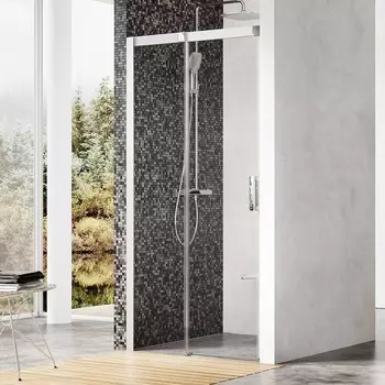 Душевая дверь в нишу Ravak MSD2-120 L Transparent, профиль сатин 0WLG0U00Z1