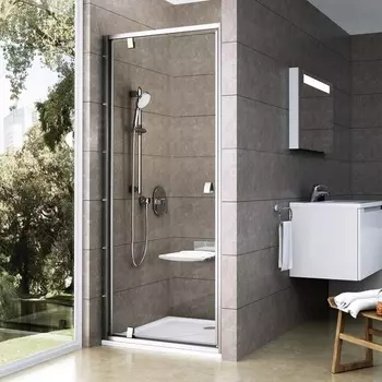 Душевая дверь в нишу Ravak PDOP1-80 Transparent, профиль сатин 03G40U00Z1