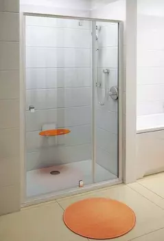 Душевая дверь в нишу Ravak PDOP2-120 профиль сатин 03GG0U00Z1