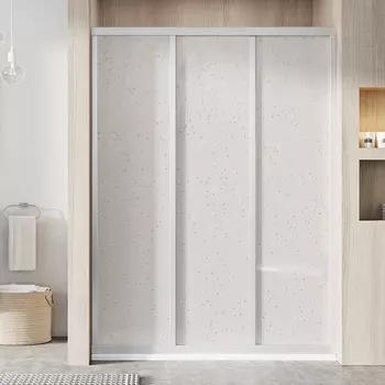 Душевая дверь в нишу Ravak Supernova ASDP3-130 Pearl, 200, профиль сатин 00VJ0UR211