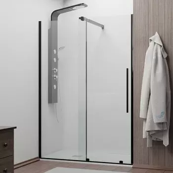 Душевая дверь в нишу RGW Tornado 41071810-14 100х195, профиль черный