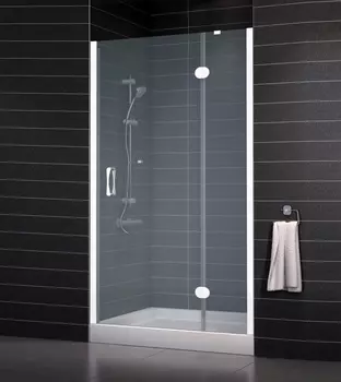 Душевая дверь в нишу Vegas Glass AFP 0100 01 10 R стекло сатин, 100 AFP 100 01 10 R