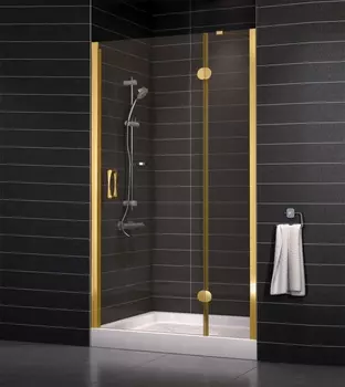 Душевая дверь в нишу Vegas Glass AFP 0100 09 05 R стекло бронза, 100 AFP 100 09 05 R