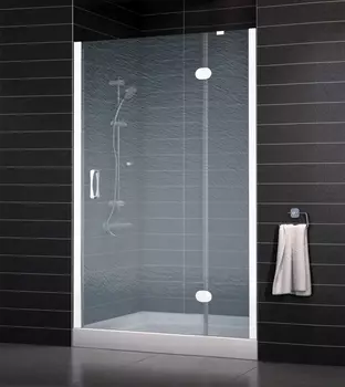 Душевая дверь в нишу Vegas Glass AFP 0110 01 02 R стекло шиншилла, 110, проем 73 см AFP 110 01 02 R