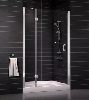 Душевая дверь в нишу Vegas Glass AFP 0110 08 01 L стекло прозрачное, 110, проем 73 см AFP 110 08 01 L