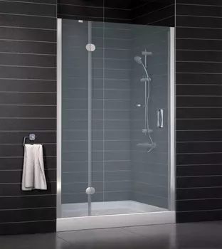 Душевая дверь в нишу Vegas Glass AFP 0110 08 10 L стекло сатин, 110, проем 73 см AFP 110 08 10 L