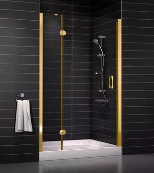 Душевая дверь в нишу Vegas Glass AFP 0110 09 01 L стекло прозрачное, 110, проем 73 см AFP 110 09 01 L