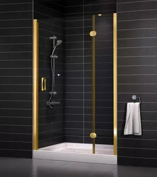 Душевая дверь в нишу Vegas Glass AFP 0110 09 01 R стекло прозрачное, 110, проем 73 см