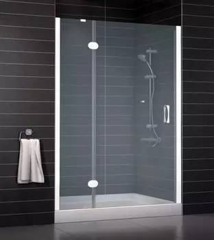 Душевая дверь в нишу Vegas Glass AFP 0120 01 10 L стекло сатин, 120 AFP 120 01 10 L