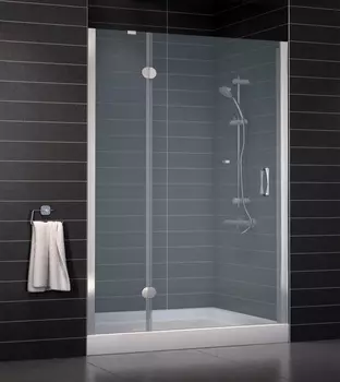 Душевая дверь в нишу Vegas Glass AFP 0120 08 10 L стекло сатин, 120 AFP 120 08 10 L