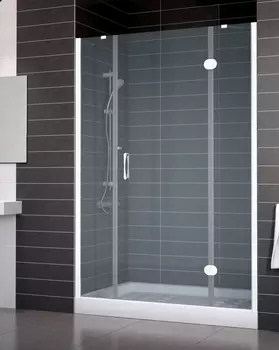 Душевая дверь в нишу Vegas Glass AFP-F 130 01 10 R стекло сатин, 130