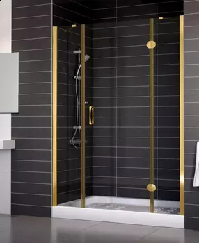 Душевая дверь в нишу Vegas Glass AFP-F 140 09 01 R стекло прозрачное, 140