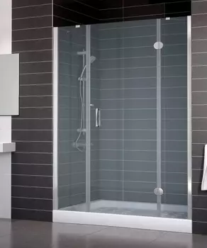 Душевая дверь в нишу Vegas Glass AFP-F 150 08 10 R стекло сатин, 150