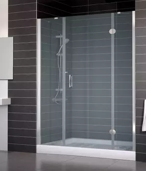 Душевая дверь в нишу Vegas Glass AFP-F 160 08 10 R стекло сатин, 160