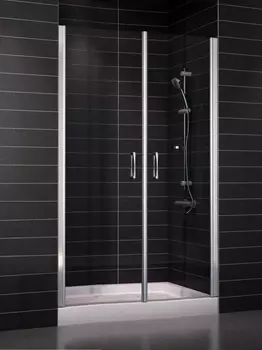 Душевая дверь в нишу Vegas Glass E2P 0075 08 01 стекло прозрачное, 75 E2P 75 08 01