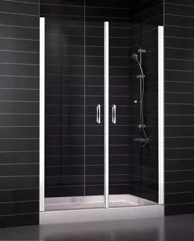 Душевая дверь в нишу Vegas Glass E2P 0085 01 01 стекло прозрачное, 85 E2P 85 01 01