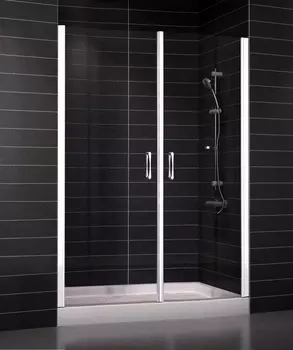 Душевая дверь в нишу Vegas Glass E2P 0090 01 01 стекло прозрачное, 90 E2P 90 01 01