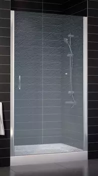 Душевая дверь в нишу Vegas Glass EP 0070 08 02 стекло шиншилла, 70 EP 70 08 02