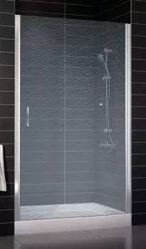Душевая дверь в нишу Vegas Glass EP 0075 08 02 стекло шиншилла, 75 EP 75 08 02