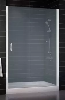 Душевая дверь в нишу Vegas Glass EP 0085 01 10 стекло сатин, 85