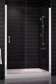 Душевая дверь в нишу Vegas Glass EP 0090 01 01 стекло прозрачное, 90 EP 90 01 01