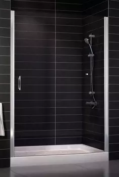 Душевая дверь в нишу Vegas Glass EP 0090 08 01 стекло прозрачное, 90 EP 90 08 01