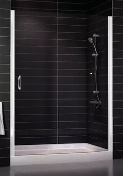 Душевая дверь в нишу Vegas Glass EP 0095 01 01 стекло прозрачное, 95 EP 95 01 01