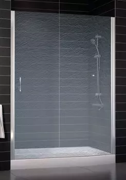 Душевая дверь в нишу Vegas Glass EP 0095 08 02 стекло шиншилла, 95 EP 95 08 02