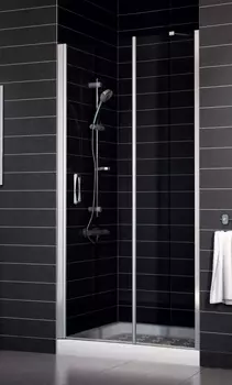 Душевая дверь в нишу Vegas Glass EP-F-1 0105 08 01 L стекло прозрачное, 105 EP-F-1 105 08 01 L