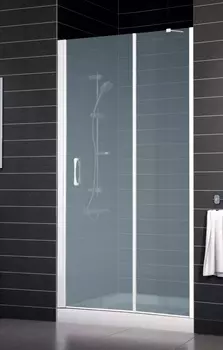 Душевая дверь в нишу Vegas Glass EP-F-1 0115 01 10 L стекло сатин, 115 EP-F-1 115 01 10 L