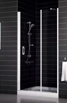 Душевая дверь в нишу Vegas Glass EP-F-1 0120 01 01 L стекло прозрачное, 120 EP-F-1 120 01 01 L