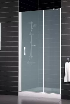 Душевая дверь в нишу Vegas Glass EP-F-1 0125 01 10 L стекло сатин, 125 EP-F-1 125 01 10 L