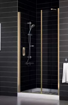 Душевая дверь в нишу Vegas Glass EP-F-1 0125 05 01 L стекло прозрачное, 125 EP-F-1 125 05 01 L