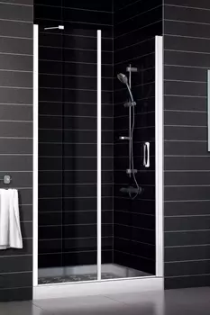 Душевая дверь в нишу Vegas Glass EP-F-1 0130 01 01 R стекло прозрачное, 130 EP-F-1 130 01 01 R