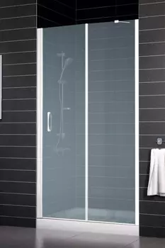 Душевая дверь в нишу Vegas Glass EP-F-1 0130 01 10 L стекло сатин, 130 EP-F-1 130 01 10 L
