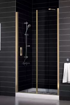 Душевая дверь в нишу Vegas Glass EP-F-1 0130 05 01 L стекло прозрачное, 130 EP-F-1 130 05 01 L