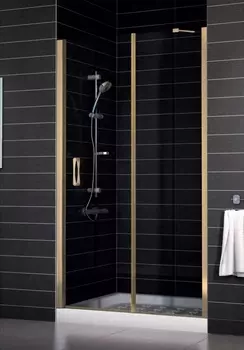 Душевая дверь в нишу Vegas Glass EP-F-1 0140 05 01 L стекло прозрачное, 140 EP-F-1 140 05 01 L