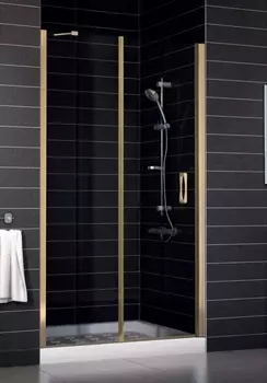 Душевая дверь в нишу Vegas Glass EP-F-1 0140 05 01 R стекло прозрачное, 140 EP-F-1 140 05 01 R