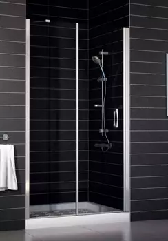 Душевая дверь в нишу Vegas Glass EP-F-1 0140 08 01 R стекло прозрачное, 140 EP-F-1 140 08 01 R