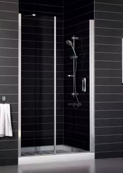 Душевая дверь в нишу Vegas Glass EP-F-1 0145 08 01 R стекло прозрачное, 145 EP-F-1 145 08 01 R