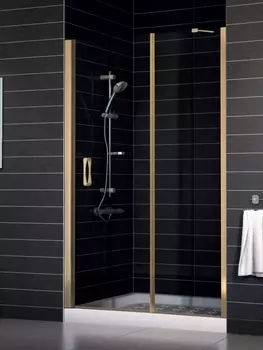 Душевая дверь в нишу Vegas Glass EP-F-1 0155 05 01 L стекло прозрачное, 155 EP-F-1 155 05 01 L