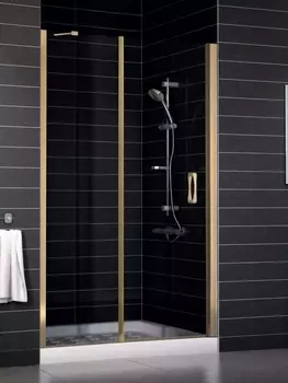 Душевая дверь в нишу Vegas Glass EP-F-1 0155 05 01 R стекло прозрачное, 155 EP-F-1 155 05 01 R